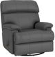 Flexsteel® Customizable Geneva Leather Manual Swivel Gliding Recliner-2