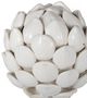 A & B Home Albinia White Large Artichoke-1