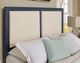 Artisan & Post by Vaughan-Bassett Customizable 126 Custom Express Linen King Upholstered Panel Bed-2