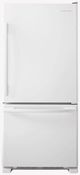 Amana® 18.67 pi. cu. Réfrigérateur blanc avec congélateur inférieur *J17-0