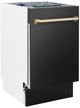 Zline Autograph Edition 18" Black Stainless Steel Built In Dishwasher-1