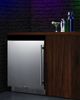 Summit® 27" 4.98 Cu. Ft. Stainless Steel Under The Counter Refrigerator -2