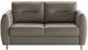 Luonto® Furniture Jamie Chrome/Labrador Queen Sleeper Loveseat-3
