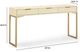 TOV Furniture Pesce Cream Console Table-2