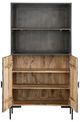 Crestview Collection Sienna Dark Brown Bookshelf-2