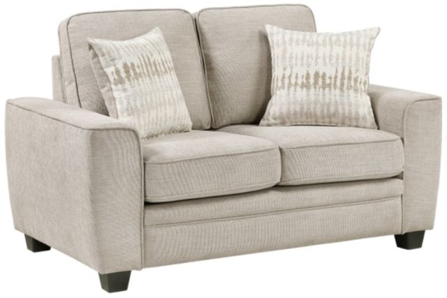 Homelegance® Zander Taupe Loveseat-0