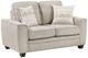 Homelegance® Zander Taupe Loveseat-0