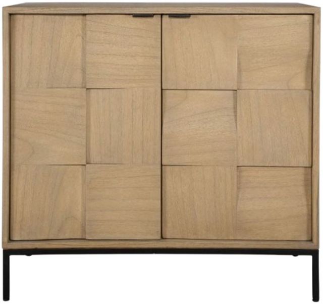 Uttermost® Lorenzo Natural Geometric Cabinet-3