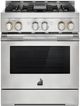 JennAir® RISE™ 30" Stainless Pro Style In Natural Gas Range-0