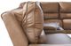 Signature Design by Ashley® DeepWakes 6-Piece Caramel Right-Arm Facing Power Reclining Sectional and Chaise-3
