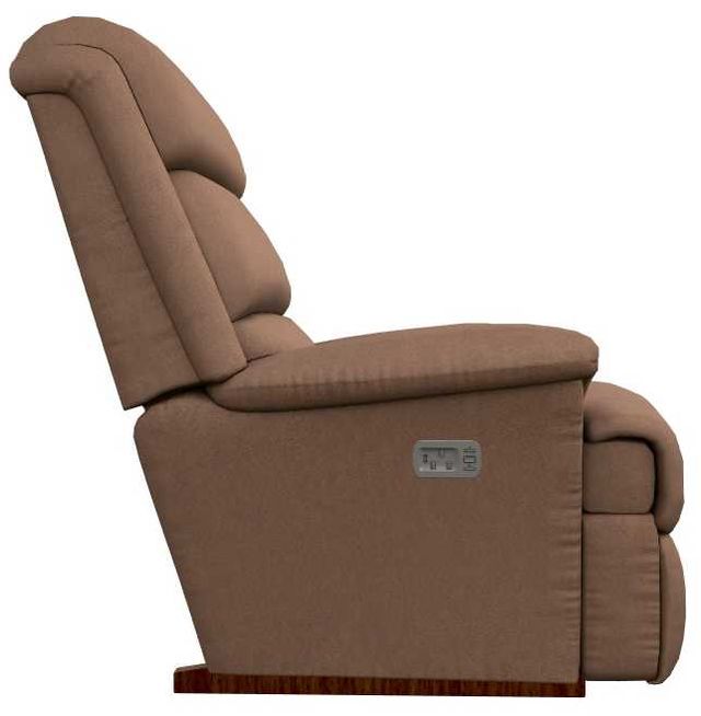 La-Z-Boy® Astor Chestnut Power Rocking Recliner with Headrest-2