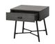 Rustique Raina Grey End Table-0