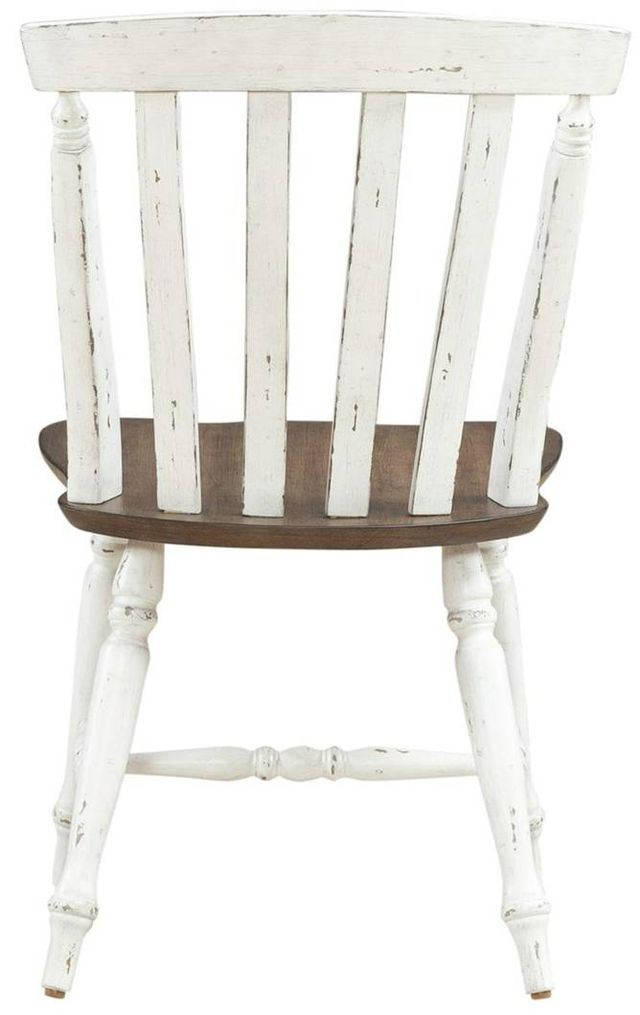 Liberty Furniture Al Fresco Graphite/Whitestone Slat Back Side Chair-4
