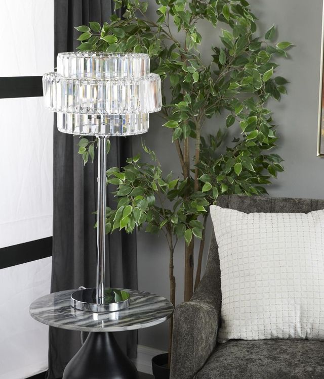 Deco Marche Silver Table Lamp-4
