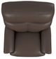 La-Z-Boy® Reed Walnut Leather Power Rocking Recliner with Headrest-4