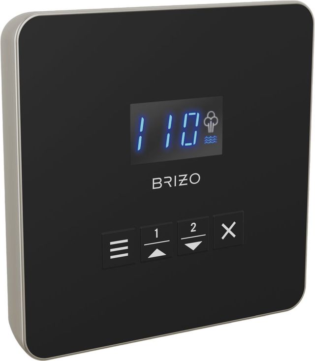Brizo Other Brilliance® Luxe Nickel® Mystix™ Square Steam Control-0