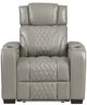Homelegance® Apex Gray Power Recliner-2