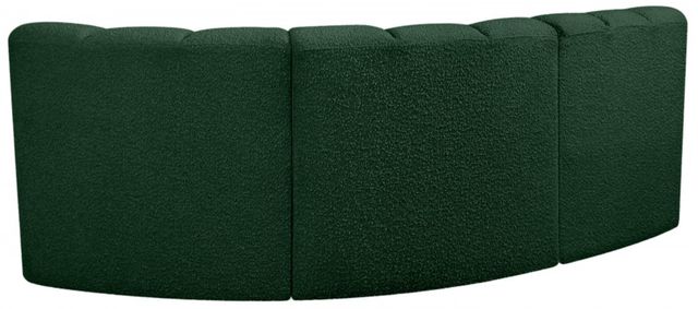 Meridian Furniture Arc 3-Piece Green Sectional-3