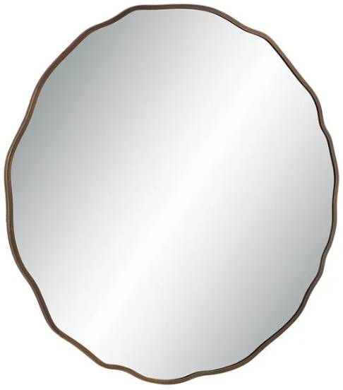 Renwil® Bern Plated Dark Antique Brushed Brass Mirror-1