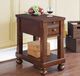 TEI Espresso Chairside Table-2