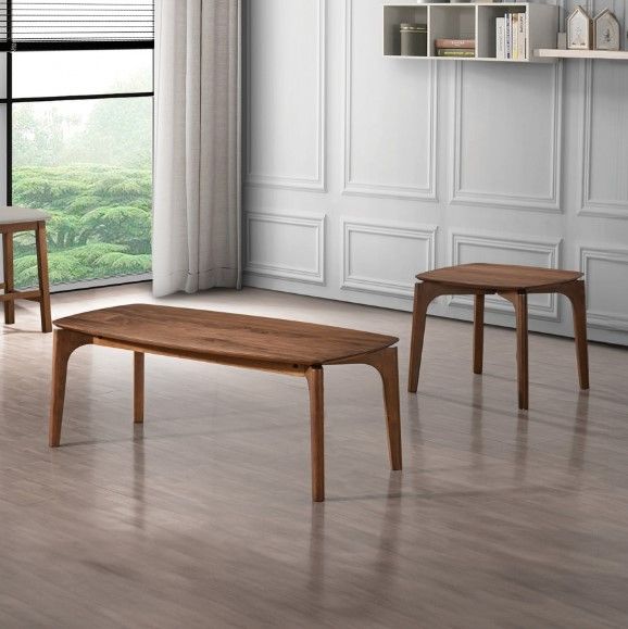 Winners Only® Uptown Medium Walnut Coffee Table-1