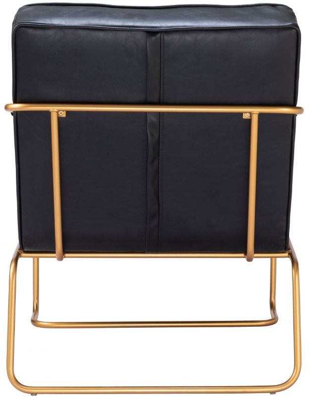 Zuo® Modern Dallas Vintage Black Accent Stationary Chair-3