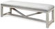 Riverside Furniture Osborne Winter White Dining Bench-0