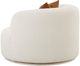 TOV Furniture Fickle Cream Swivel Chair-4