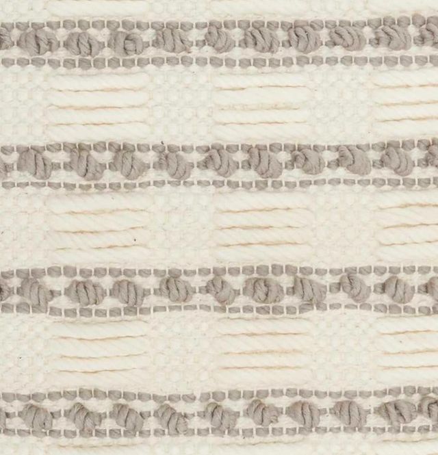 Nourison Home™ Lifestyles Light Gray Throw Pillow-3