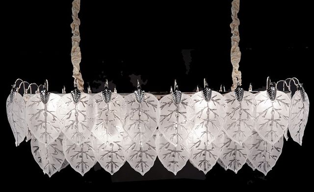 Michael Amini® Autumn Rectangular 12 Light Chandelier-0