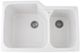 Rohl® Allia 30" Undermount Kitchen Sink-White-0