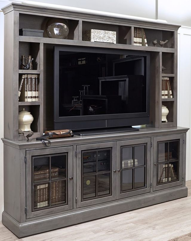 aspenhome® Churchill Smokey Gray 84" Hutch-1