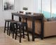 ECI Furniture Ashford Black/Distressed Theatre Bar-0