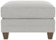 Flexsteel® Lennox Silver Glacier Ottoman-1