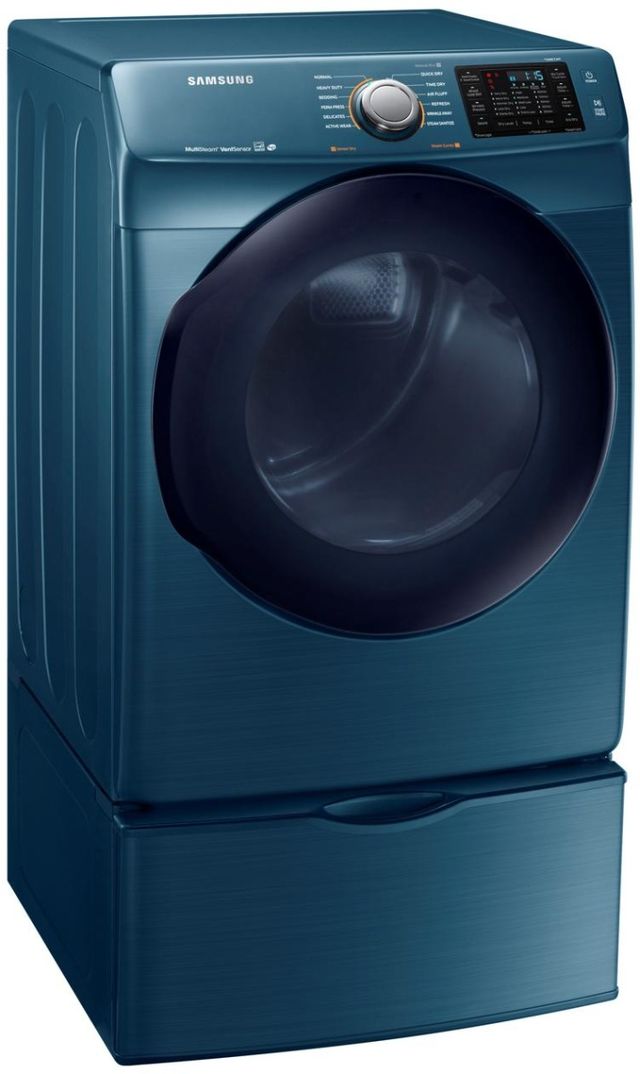 Samsung 7.5 Cu. Ft. Azure Front Load Gas Dryer-1