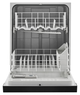 Amana® 24" Black Built In Dishwasher-1