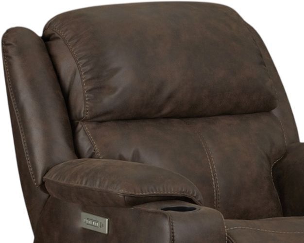 HomeStretch Arthur Walnut Home Theater Power Recliner-1