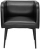 Zuo® Modern Horbat Black Dining Arm Chair-2