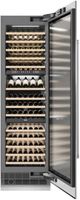 ZLINE 24 in. 12.4 Cu. Ft. Triple Zone 100 Bottle Column Wine Cooler in Satin Stainless Steel-3