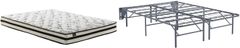 Sierra Sleep® by Ashley® Chime 2-Piece 8" Innerspring and Better than a Boxspring Foundation Full Mattress Set