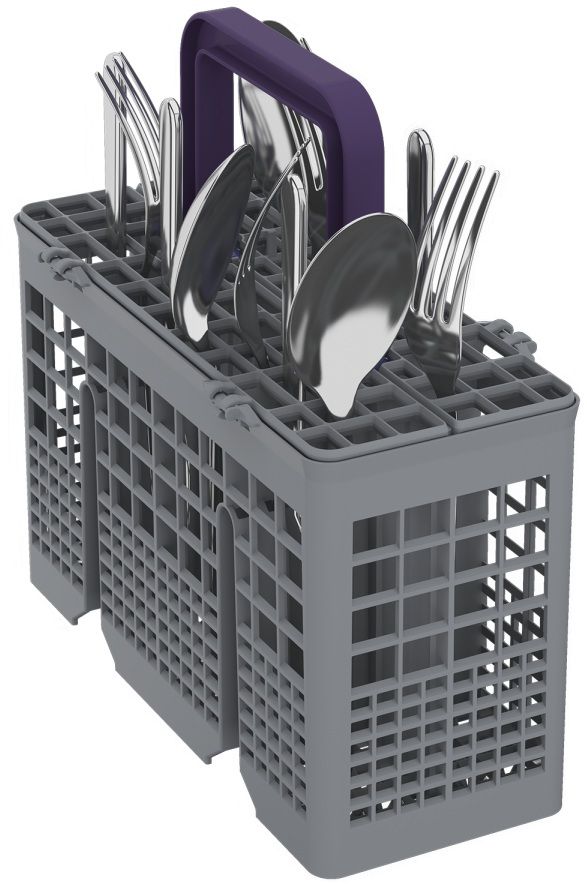 Beko 18" Fingerprint Free Stainless Steel Top Control Built In Dishwasher-3