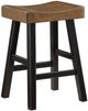 Homelegance® Caspian 4-Piece Black/Brown 36" Counter Dining Set-3