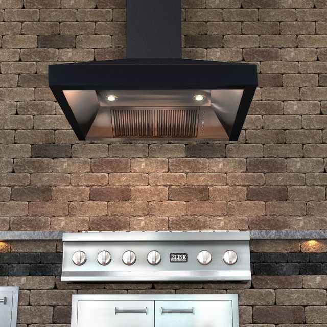 ZLINE Designer Series 36" Oil-Rubbed Bronze Wall Mount Range Hood-1