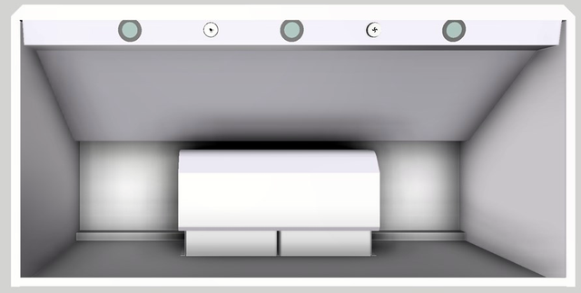Vent-A-Hood® 48" Wall Mount Range Hood-White-4