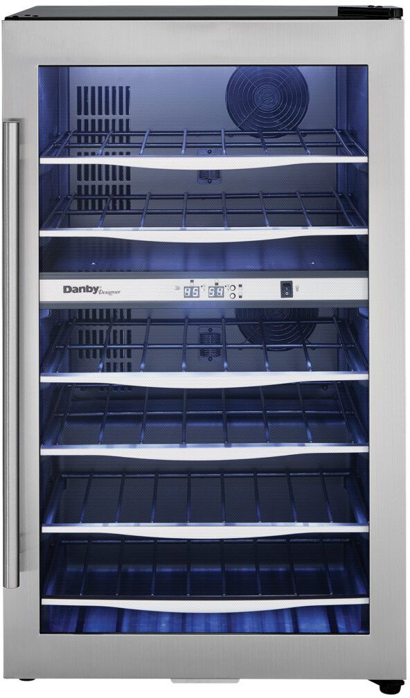 Danby® Designer 20" 4.0 Cu. Ft. Stainless Steel Wine Cooler-0
