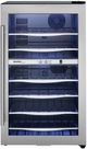 Danby® Designer 4.0 Cu. Ft. Stainless Steel Wine Cooler-0