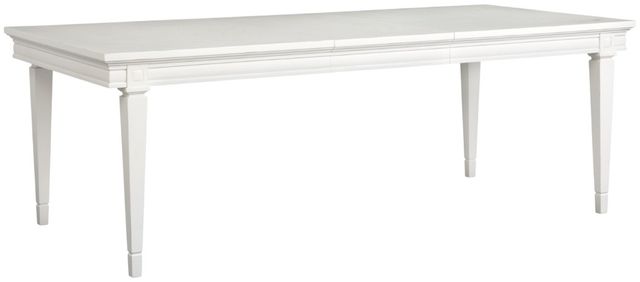 Magnussen Home® Willowbrook Egg Shell White Rectangular Dining Table-2
