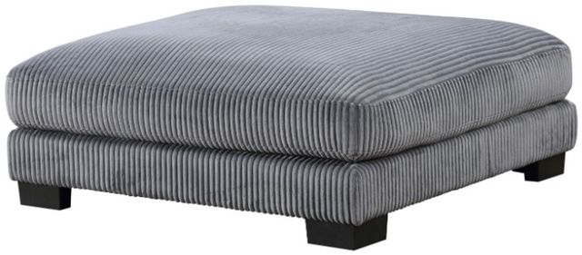 Homelegance® Traverse Gray Ottoman-0