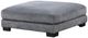 Homelegance® Traverse Gray Ottoman-0