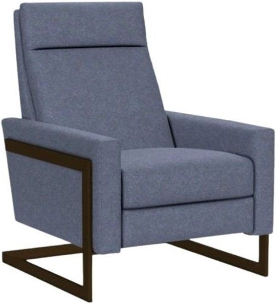 American Leather® Customizable Isla Fabric 38" Manual Recliner-0